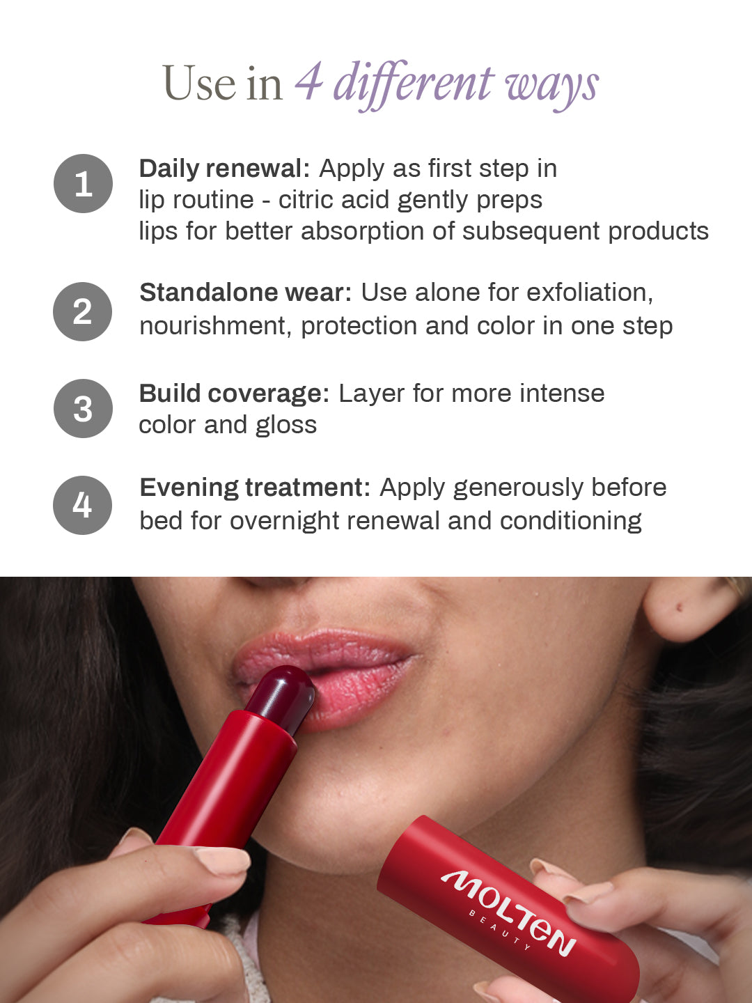 Buff Glow Lip Balm