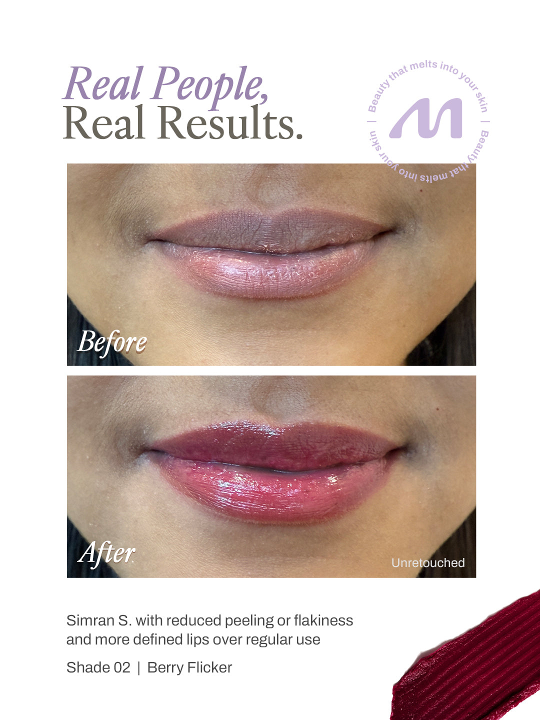 glutathione lip balm before and after results EltaMD UV Daily Peptide SPF 40 Skin Type Solutions resilient skin Pro-Collagen Peptide Plumping Gloss Balm