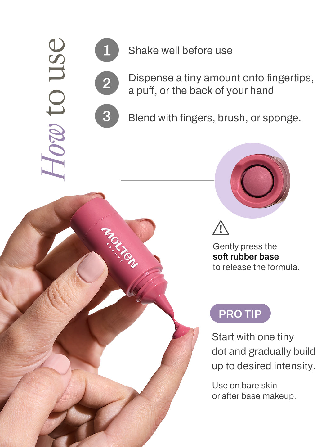 Molten Beauty Airy Blur Blush Drops